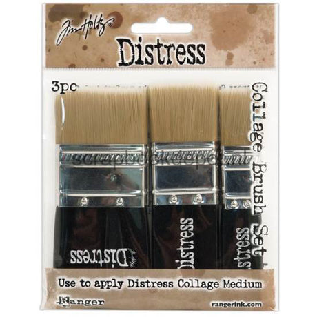 Ranger Ink Ranger • Lot de 3 pinceaux à collage en détresse Tim Holtz