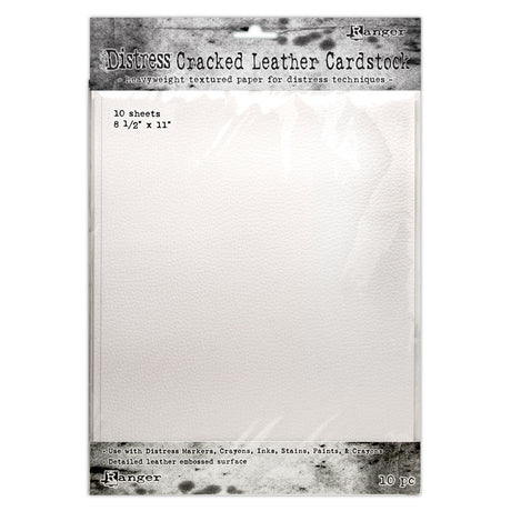 Ranger ink ranger • papier cartonné en cuir craquelé de détresse Tim Holtz