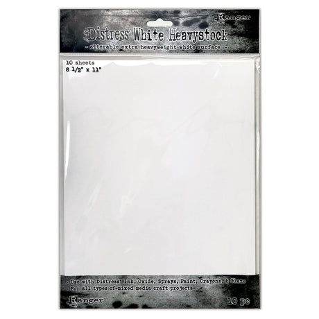 Ranger ink ranger • Tim Holtz détresse techniques mixtes heavystock 20,32x25,40cm blanc