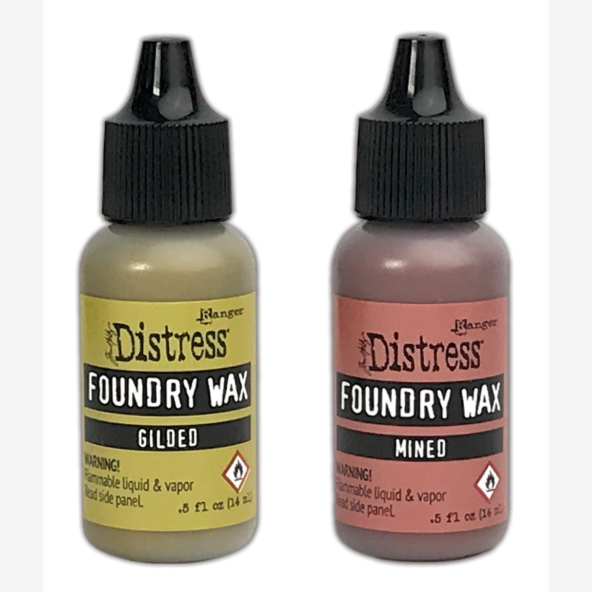 Ranger encre ranger • kit de cire de fonderie de détresse 1 doré miné