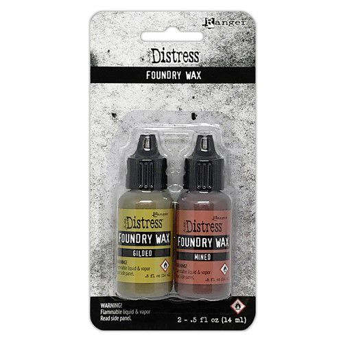 Ranger encre ranger • kit de cire de fonderie de détresse 1 doré miné