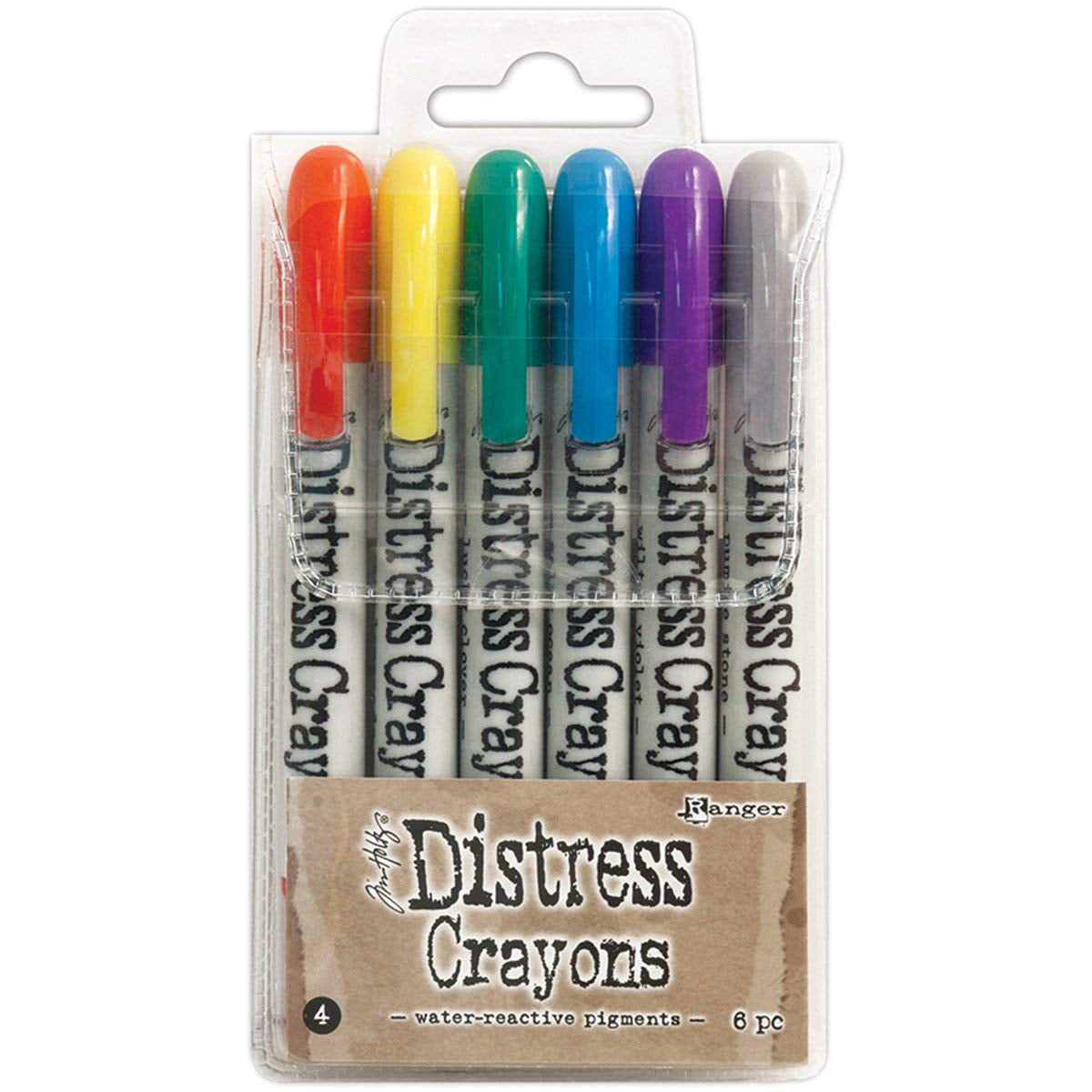 Ranger Ink Ranger • Tim Holtz Crayons de détresse Set 4 6 pcs.