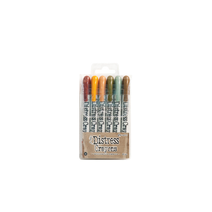 Ranger Ink Ranger • Ensemble de crayons de détresse Tim Holtz 10 6 pièces.