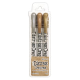 Ranger Ink Ranger • Tim Holtz Crayons de détresse Set Metallics 3 pcs.