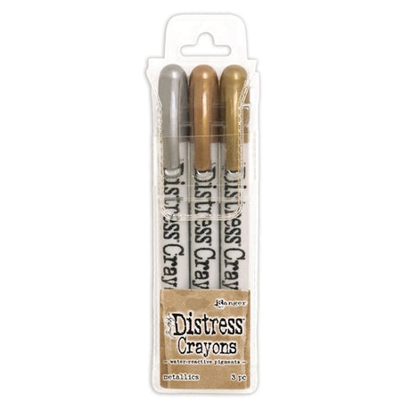 Ranger Ink Ranger • Tim Holtz Crayons de détresse Set Metallics 3 pcs.