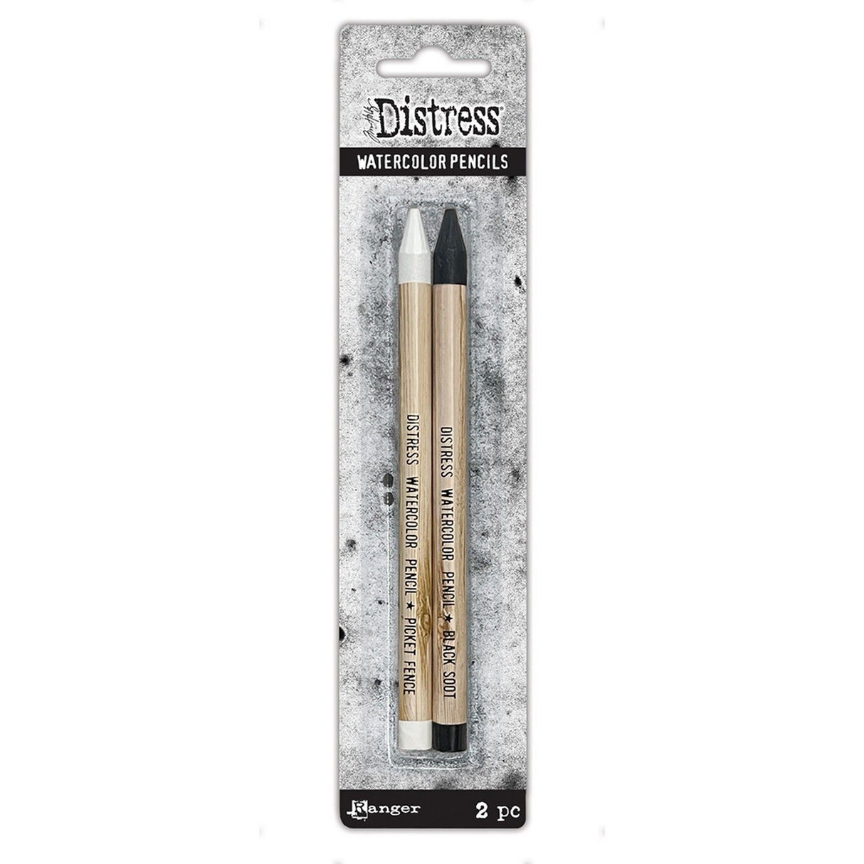 Ranger Ink Ranger • Tim Holtz Crayon Aquarelle Clôture Suie Noire