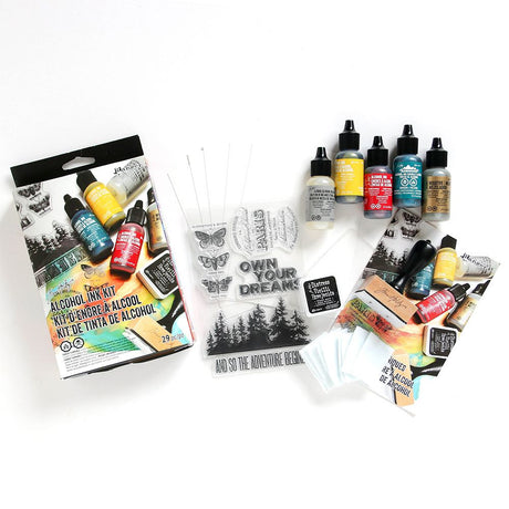 Ranger Ink Ranger • Kit d'encre à alcool de détresse Tim Holtz
