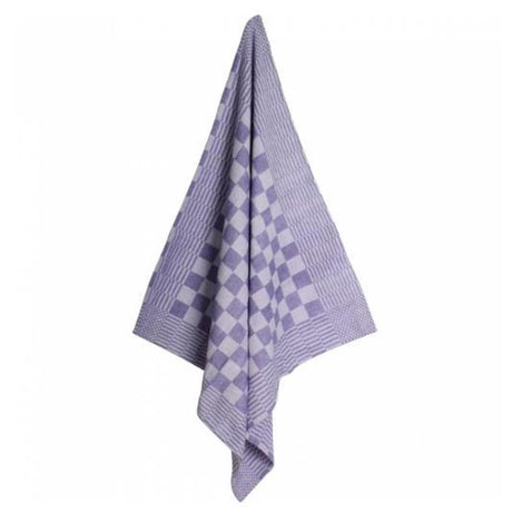 Torchon bleu grand diamant 70x70cm 12 pcs