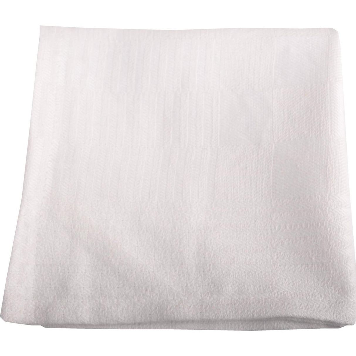 Torchon blanc grand diamant 70x70cm 12 pcs.