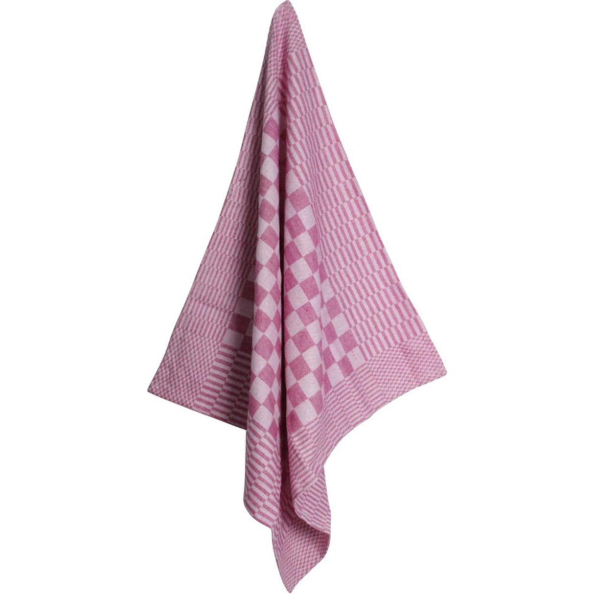 Torchon rouge grand diamant 70x70cm 12 pcs