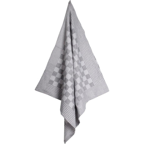 Torchon gris grand diamant 70x70cm