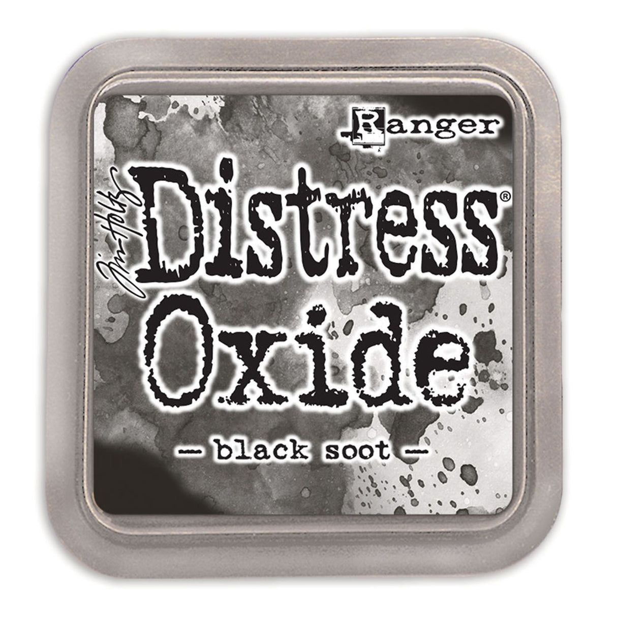 Ranger Ink Ranger • Tampon encreur à oxyde de détresse Tim Holtz, suie noire