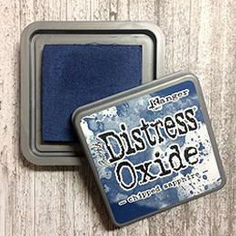 Ranger Ink Ranger • Tim Holtz Tampon encreur à oxyde de détresse saphir ébréché