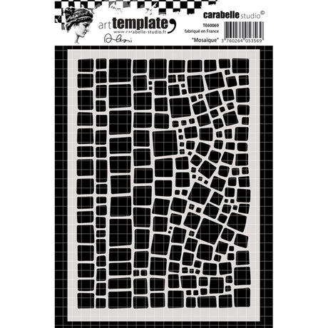 Carabelle studio • gabarit 10,5x14,8cm mosaïque par alexi