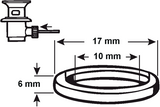 Joint Cornat pour robinet de vidange 2pcs - tec317418