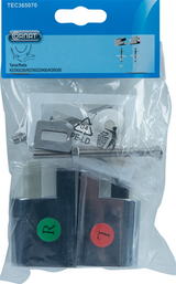 Cornat wc-bril bevestigingset tarox roda - tec365070