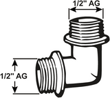 Cornat laiton ch genou mm 1 2 - tec386151