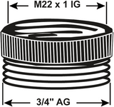Cornat réducteur laiton ch vm m22x3 4 - tec386303