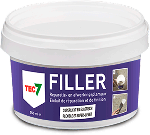 Pot de remplissage Tec7 mastic de remplissage et de finition tout-en-un 250ml - 601025000