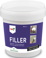 Pot de remplissage Tec7 mastic de remplissage et de finition tout-en-un 750ml - 601075000