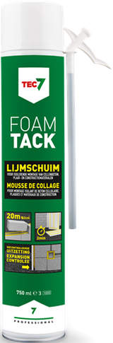 Tec7 mousse collante aérosol 750ml - 670010000