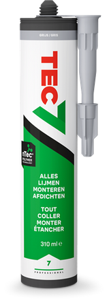 Kit universel cartouche Tec7 310ml gris - 535306000