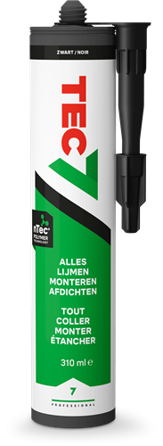 Kit universel cartouche Tec7 310ml noir - 535106000