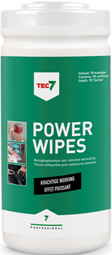 Lingettes nettoyantes Tec7 powerwipes 70 lingettes - 467030000