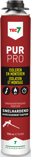 Mousses PU haute qualité Tec7 pur pro 750ml - 670005000