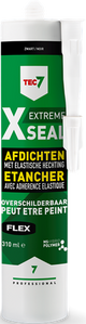 Tec7 x-seal noir, cartouche, 310 ml | sceller tout et partout - 528013000