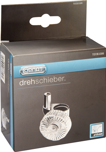 Goupille coulissante Cornat pour tringle de douche 18mm ch - tecb3386