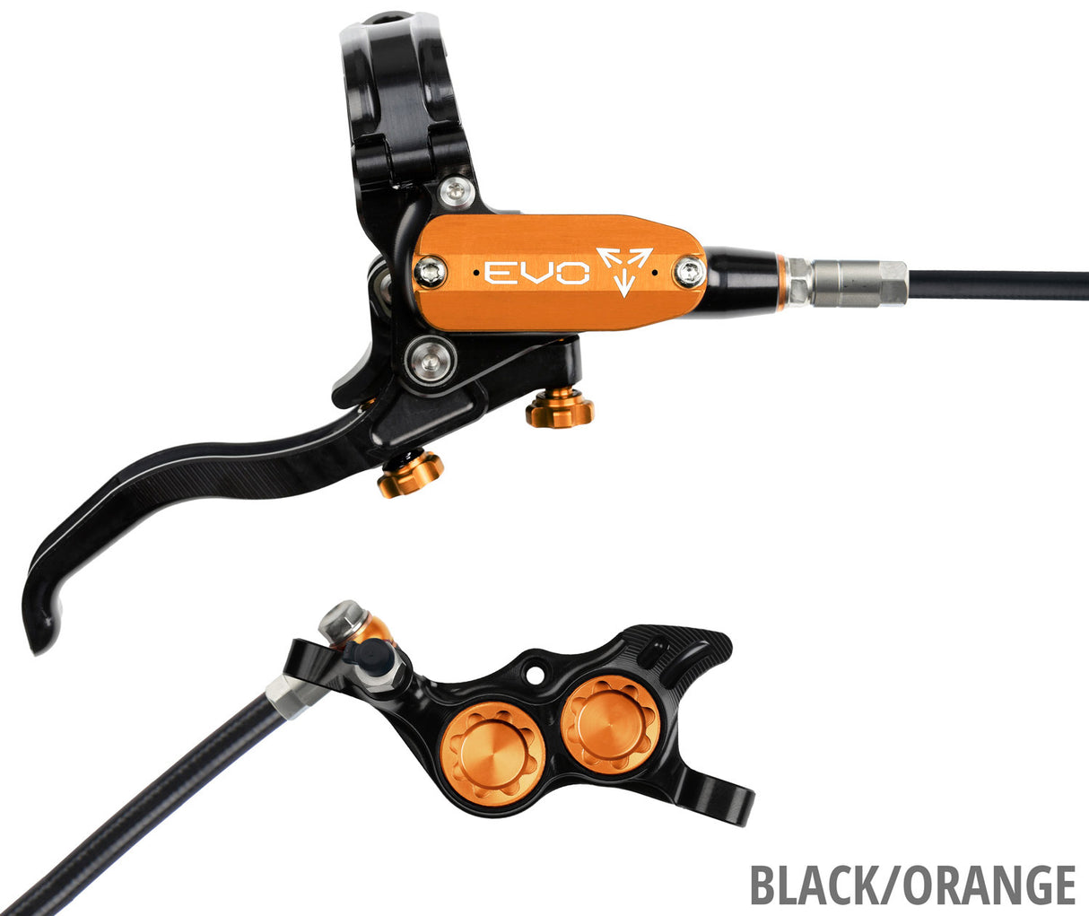 Hope tech 4 evo tr4 disc brake - lever right | silver purple