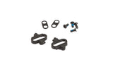 Tecora E pédales atb combi spd plates plonables plates plates noires