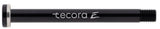 Tecora e steekas voor m12 p1,5 121,5mm shimano alu zwart