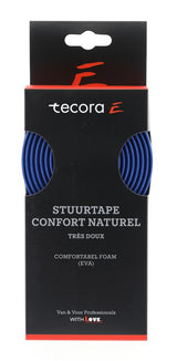 Guidon Tecora e confort naturel, ø2,5x30mm, 1,8m, bleu