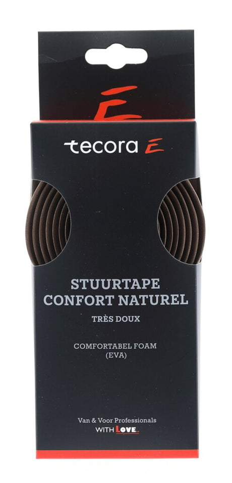 Guidon Tecora e confort naturel, ø2,5x30mm, 1,8m, marron