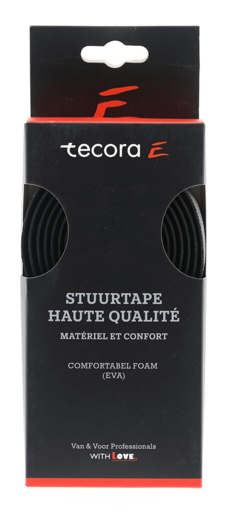 Guidoline Tecora e haute qualité luxe, ø2,5x30mm, 2m, noir