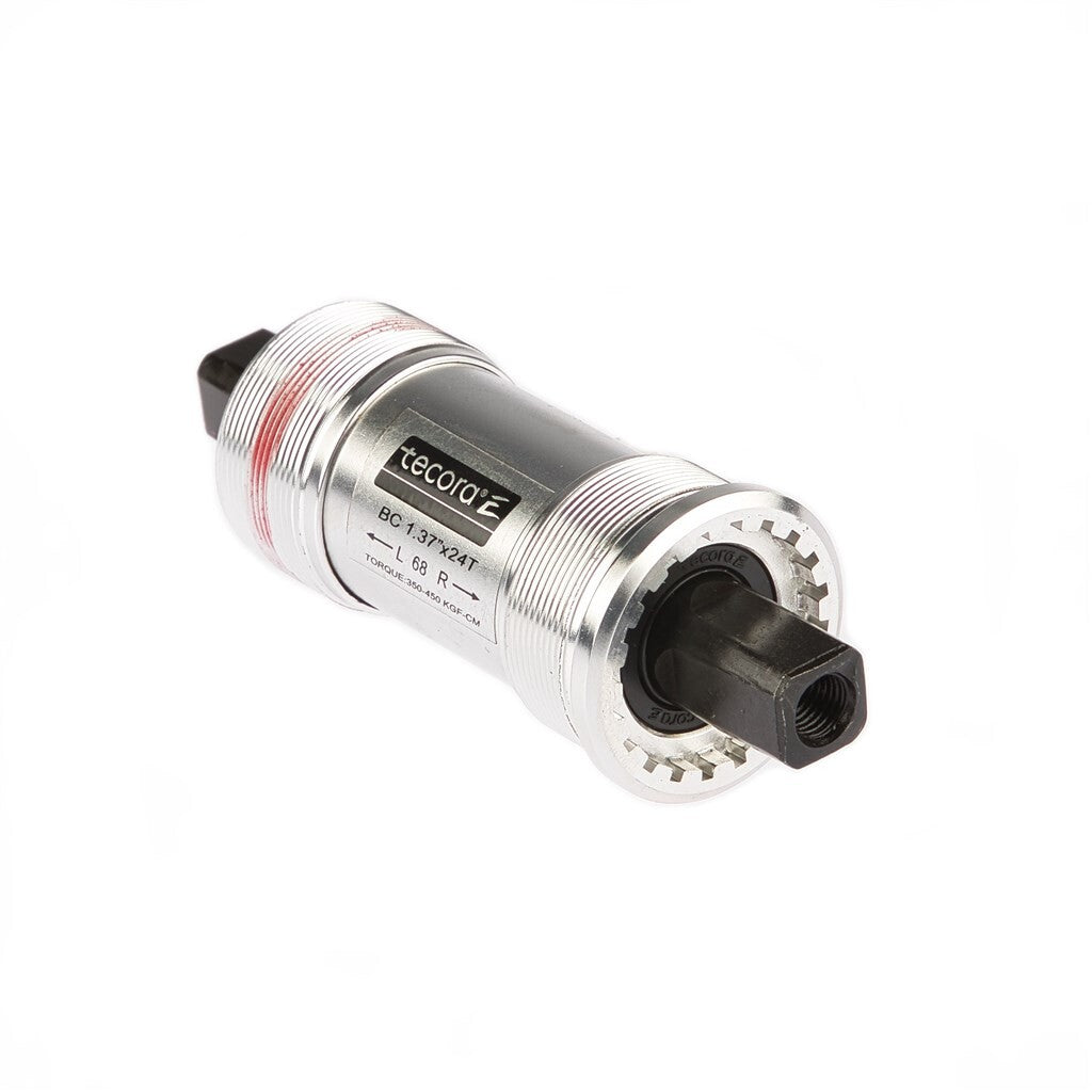 Boîtier de pédalier Tecora e 110½mm bsa, ligne de chaîne 22.0, cuvette en aluminium