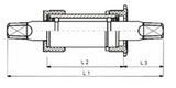 BSA E Bottom Branch 113mm BSA