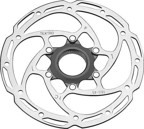 Disque de frein à disque Tektro tr180-45 ø180x2,3mm, centerlock, argent