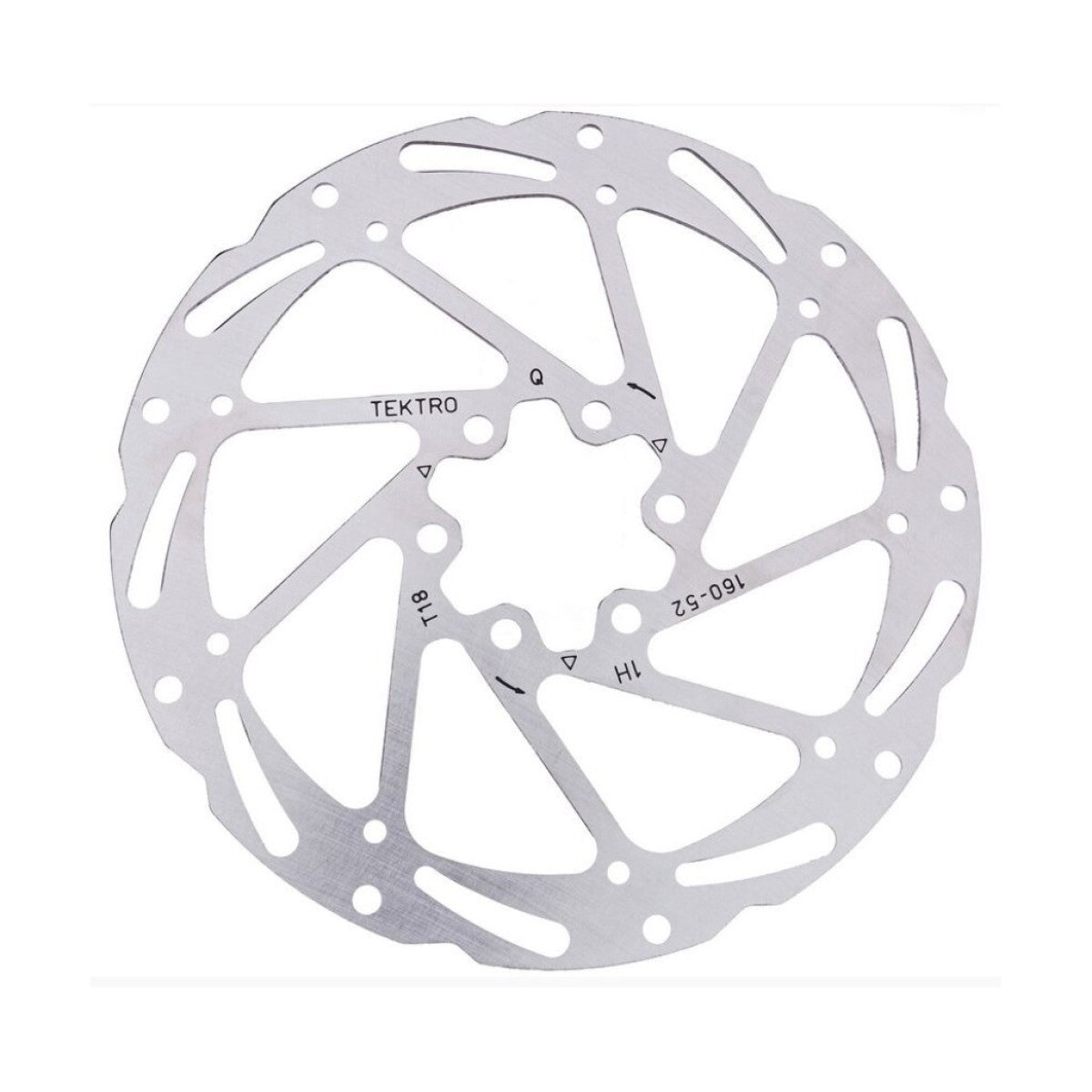 Disque de frein à disque Tektro tr180-52 ø180x1,85mm, argent