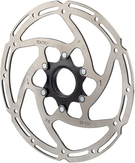 Disque de frein à disque Tektro tr203-45 ø203x2,3mm, centerlock, argent