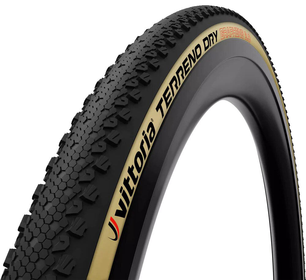 Pneu pliable en graphène Vittoria Terreno Dry Gravel Lite TLR 1C