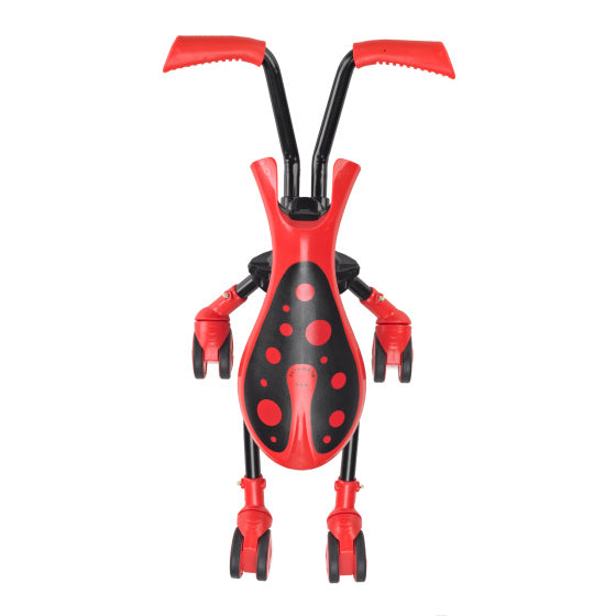 The bugs ScrambleBug Beetle à 4 Roues Junior Rouge Noir