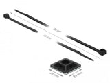 Ensemble d'attaches de câble Tie Wrap
