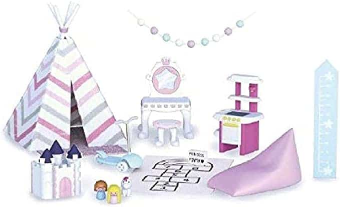 Famosa mymy city - ensemble de décoration de salle de jeux Playhouse