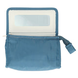 Sac miroir traveller essentials bleu 16,5cm x 11cm