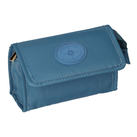 Sac miroir traveller essentials bleu 16,5cm x 11cm