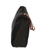 Trousse de toilette Traveler trousse de beauté noir marron 30cm x 20cm
