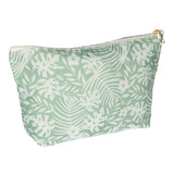 Trousse de toilette Traveler vert palmier blanc 30cm x 19,5cm